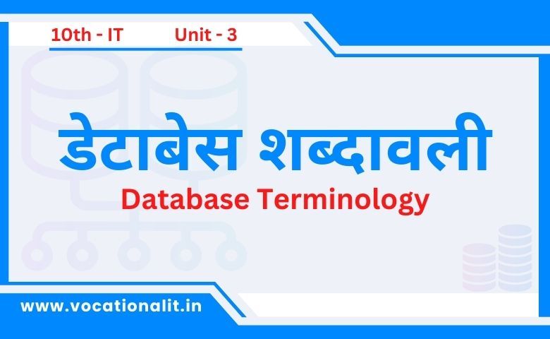 Database Terminology