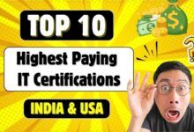 Top 10 Highest Paying IT Certifications in 2025 (India & USA)