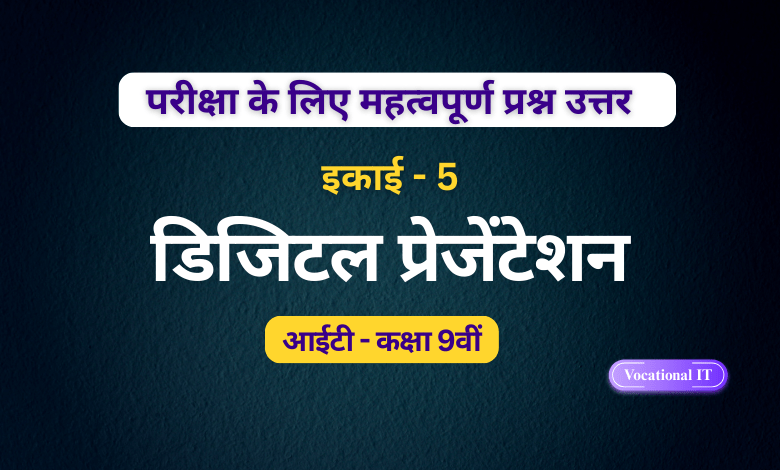 digital presentation